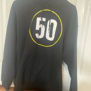 Black Graphic Hoodie